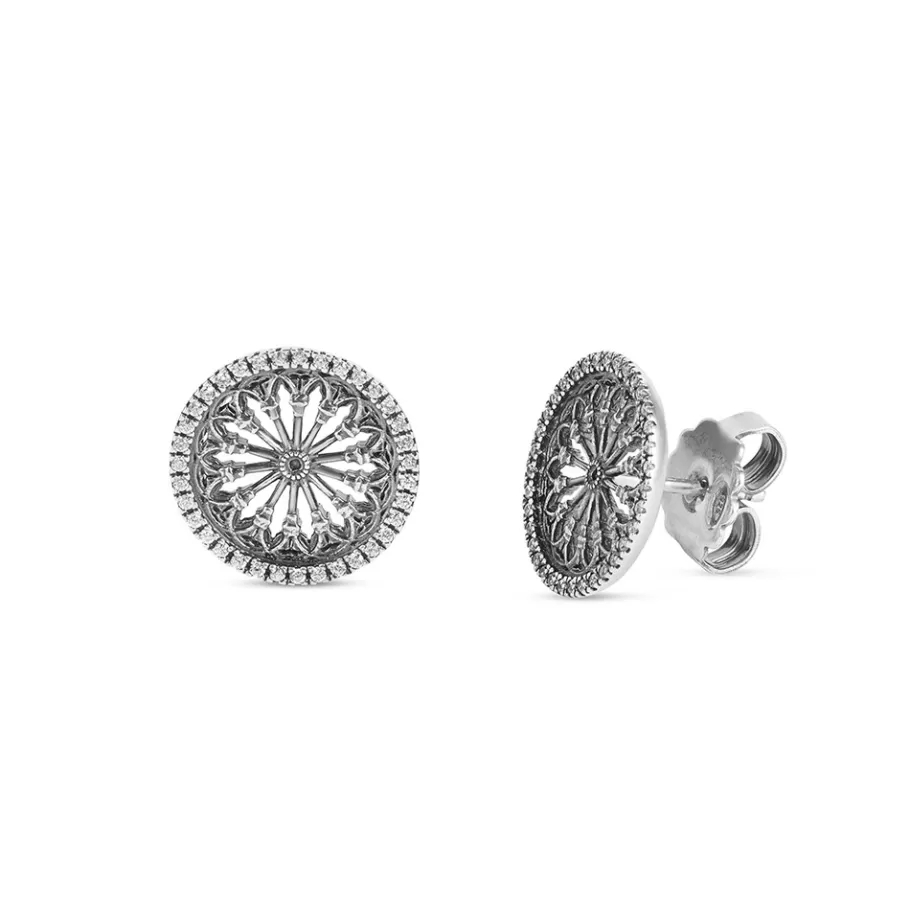 Ellius Jewelry Rose Window Earrings St. John The Baptist | Monza Hot