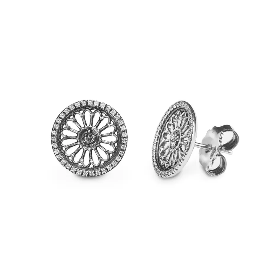 Ellius Jewelry Rose Window Earrings St. Lorenzo | Genova Hot