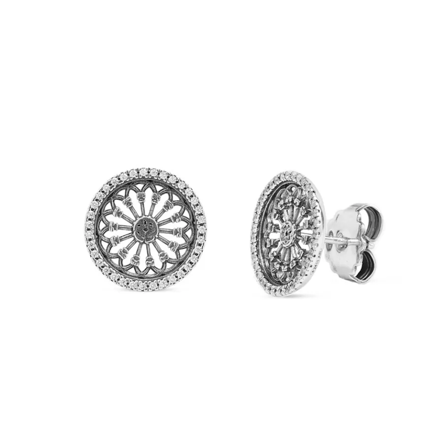 Ellius Jewelry Rose Window Earrings St. Maria Assunta | Cremona New