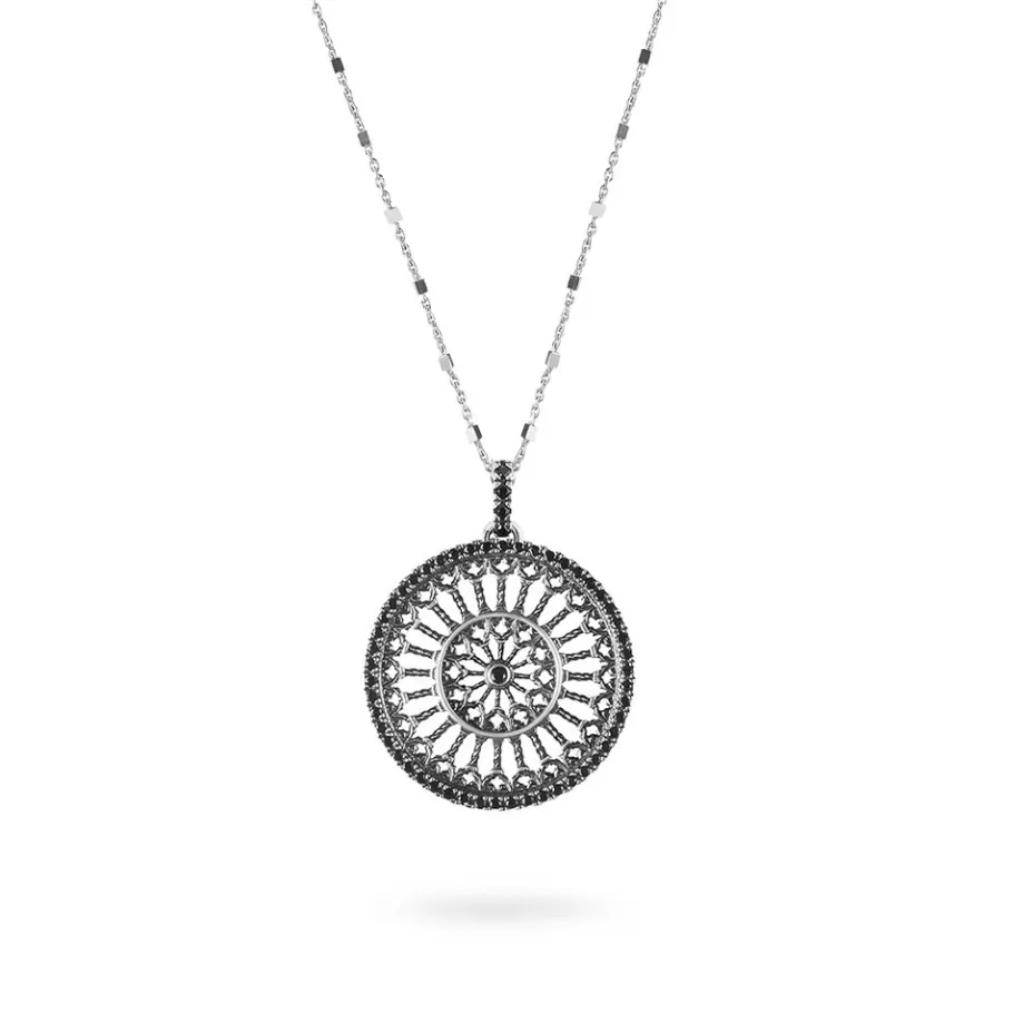 Ellius Jewelry Rose Window Necklace Basilica Of Collemaggio | L'Aquila Cheap