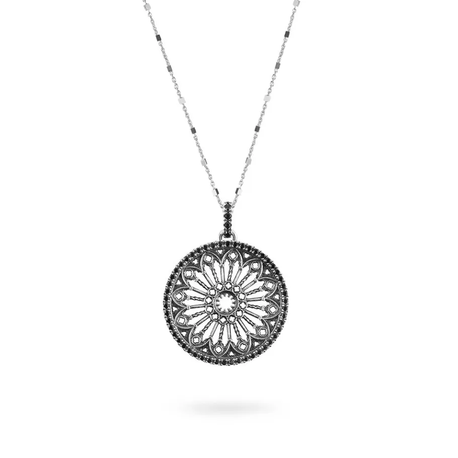 Ellius Jewelry Rose Window Necklace Cathedral | Florence Discount