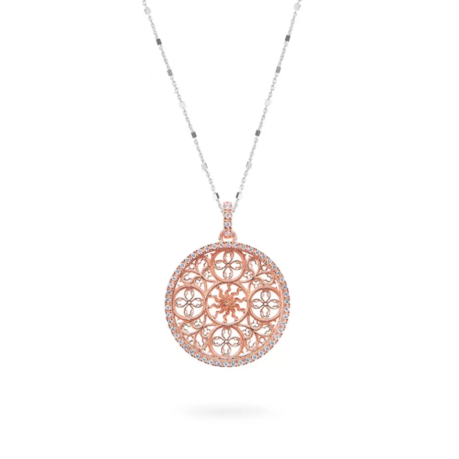 Ellius Jewelry Rose Window Necklace Nativita Vergine | Milano Flash Sale