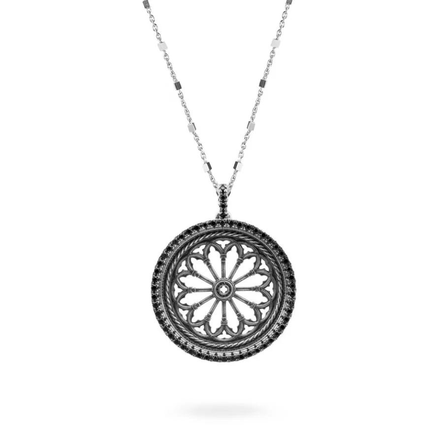 Ellius Jewelry Rose Window Necklace S. Donato | Pinerolo Online