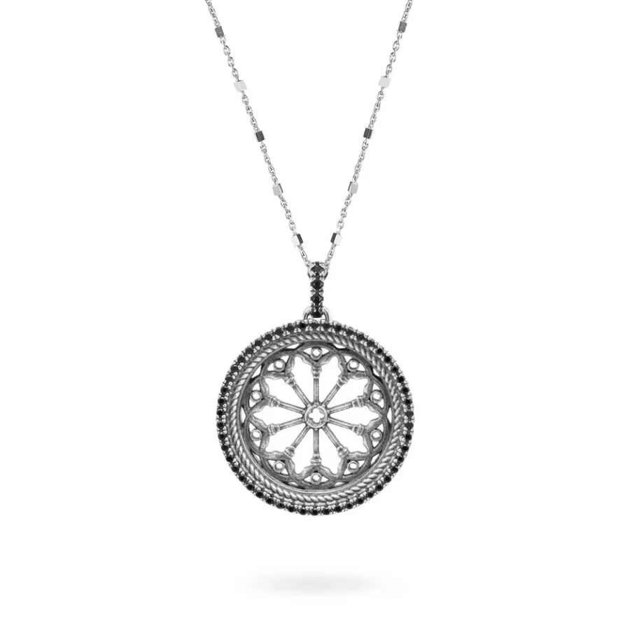 Ellius Jewelry Rose Window Necklace Saints Peter And Donato | Arezzo Cheap