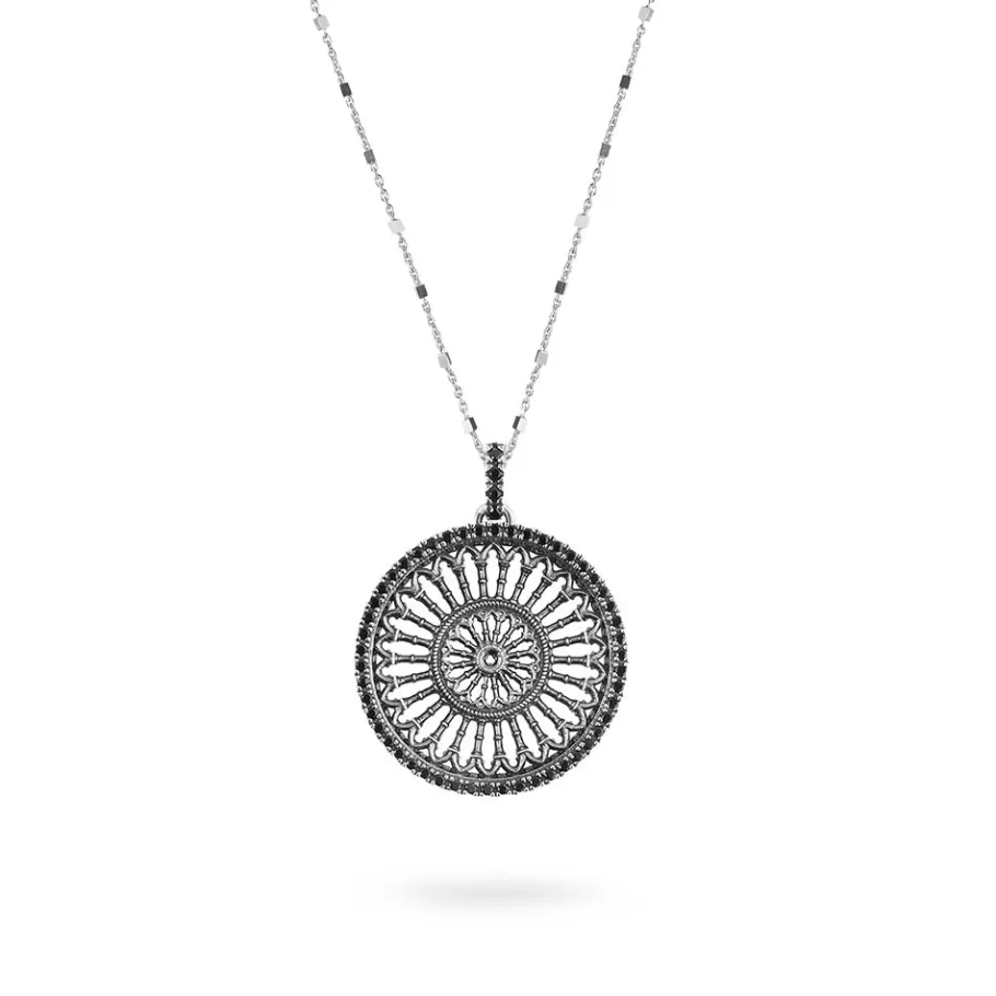 Ellius Jewelry Rose Window Necklace St. Maria Assunta | Como Clearance