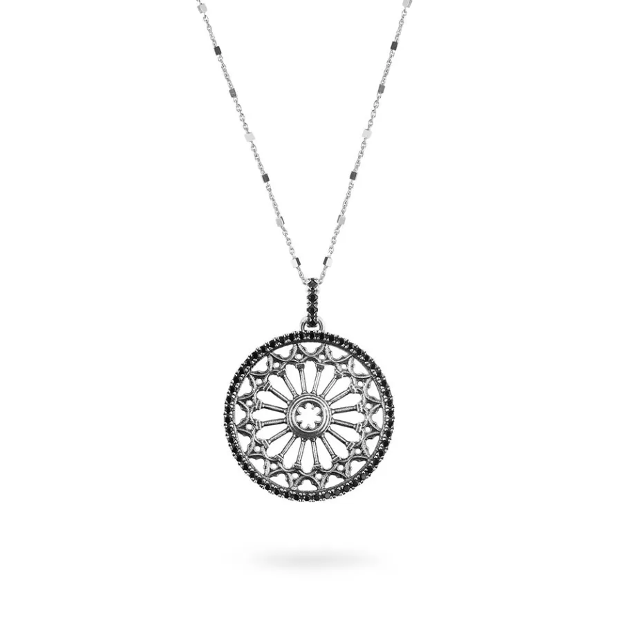 Ellius Jewelry Rose Window Necklace St. Pietro Apostolo | Cerignola Hot