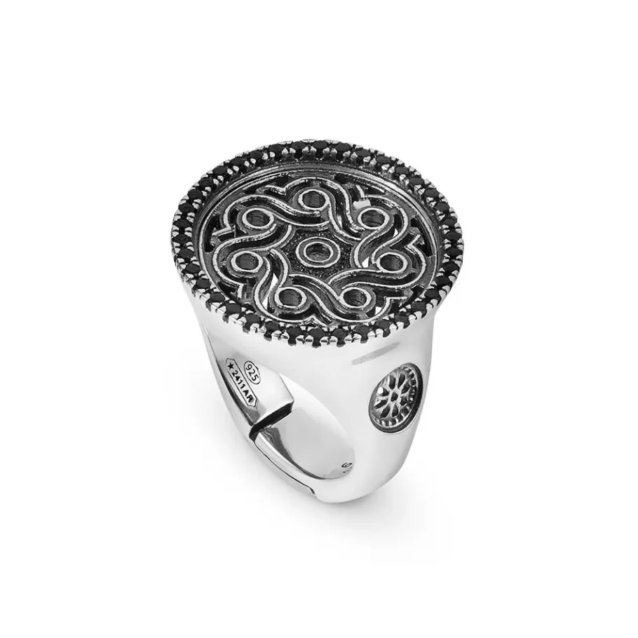 Ellius Jewelry Rose Window Ring Mosque Of Mecca Clearance