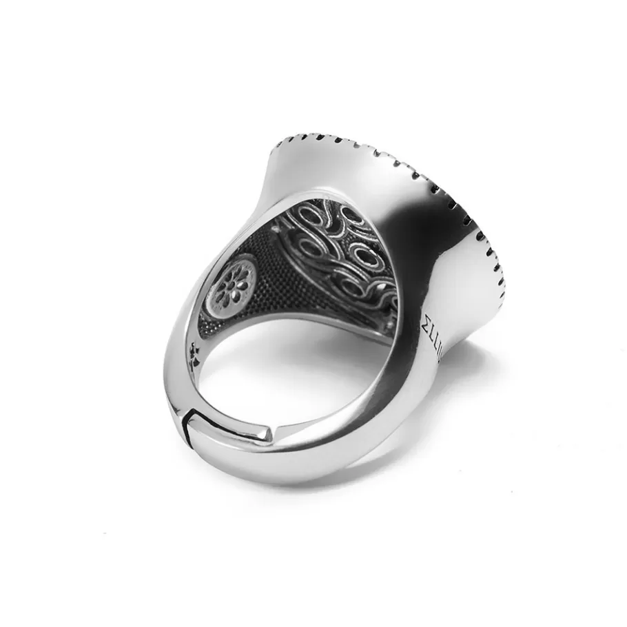 Ellius Jewelry Rose Window Ring Mosque Of Mecca Clearance