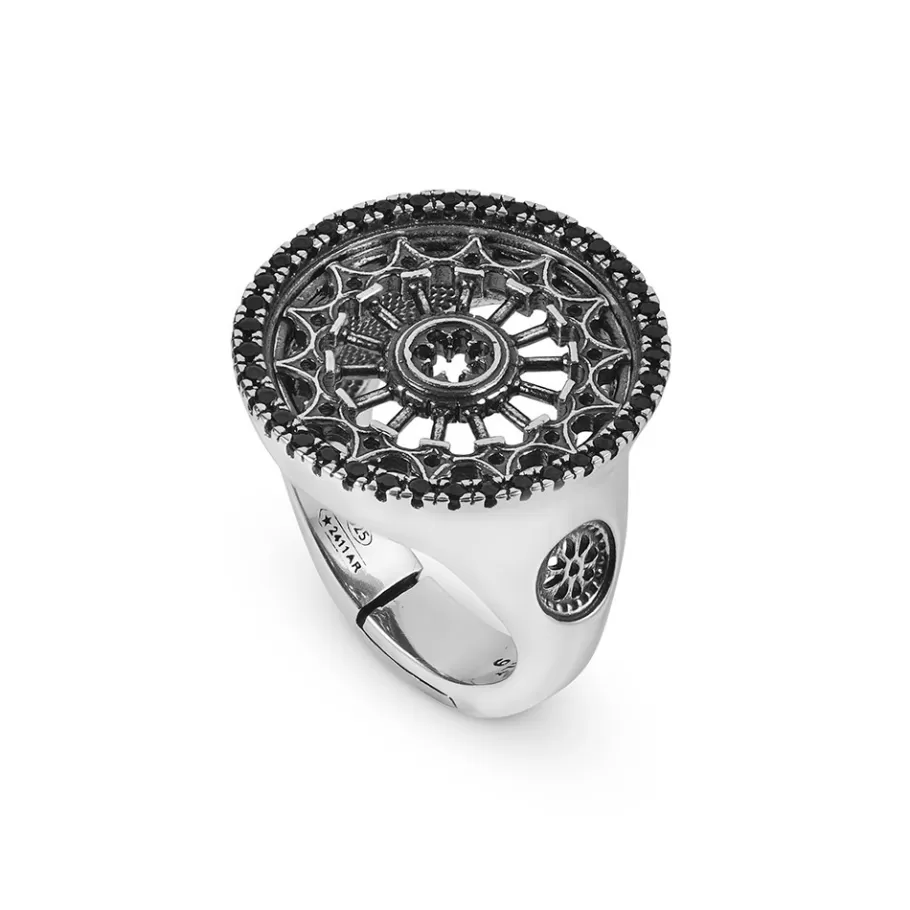 Ellius Jewelry Rose Window Ring St. Pietro Apostolo | Cerignola Shop