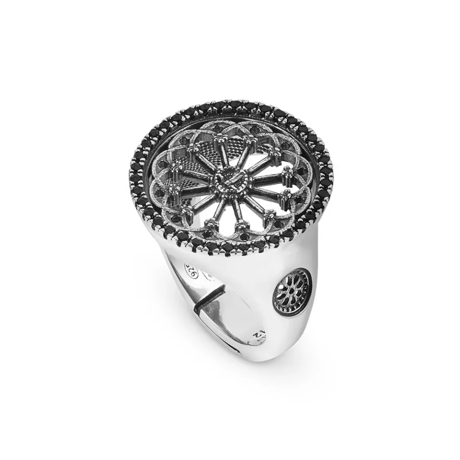 Ellius Jewelry Rose Window Ring St. Vigilio | Trento Shop