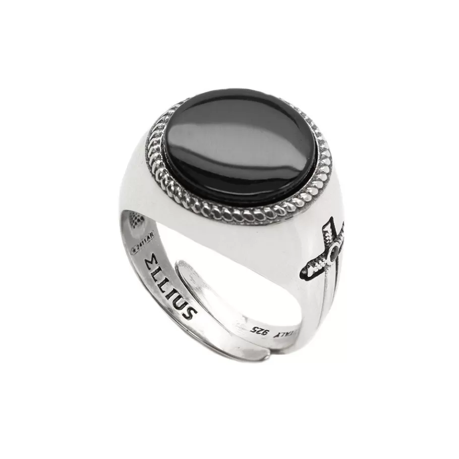 Ellius Jewelry Round Gem Ring Outlet