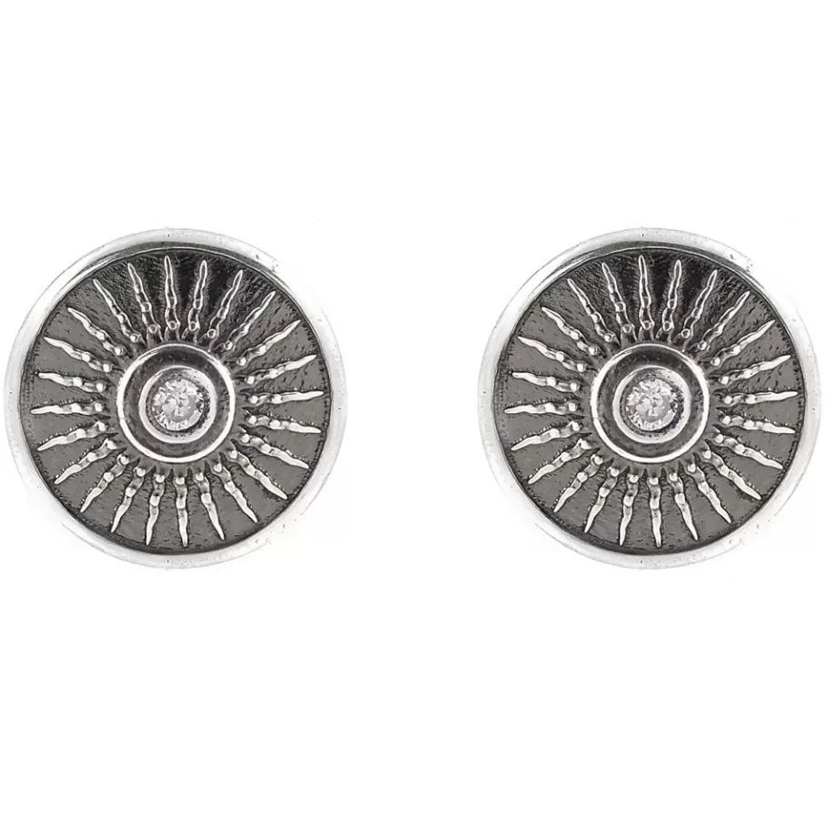 Ellius Jewelry Shield Earrings Flash Sale