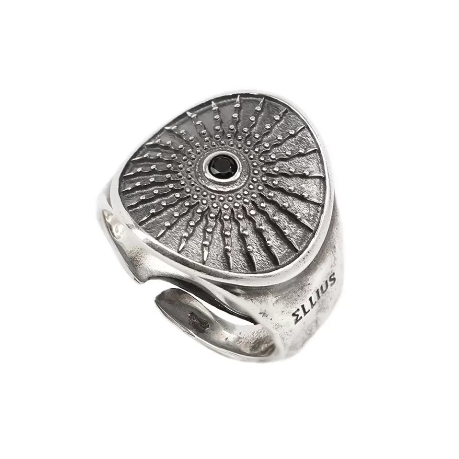 Ellius Jewelry Shield Ring New