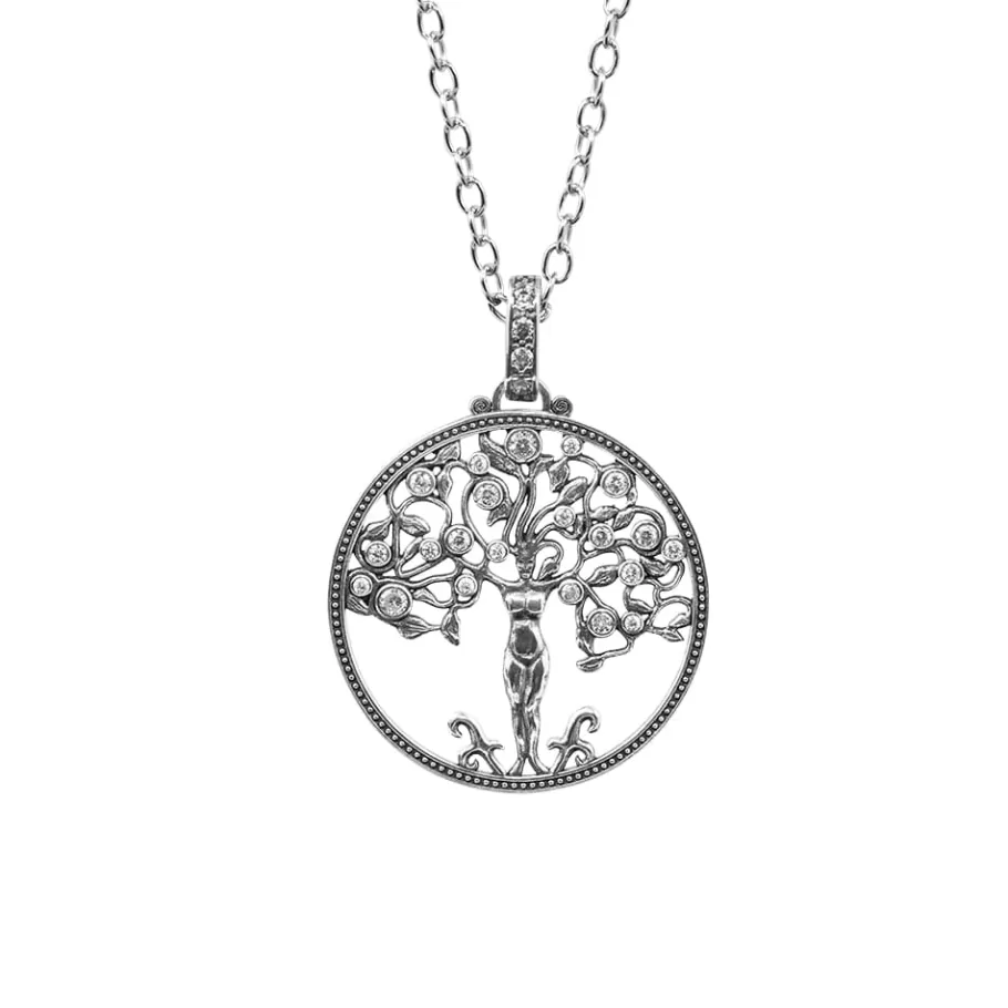 Ellius Jewelry Tree Of Life Minimal Necklace Shop